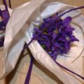 le bouquet de violettes...