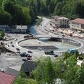Rond-point à Berchtesgaden (Allemagne)
