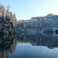 Les Rochers d'Adrspach sous la neige