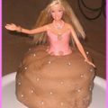 Gâteau de Barbie