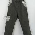 Pantalon gris souris