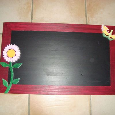 Ardoise que j'ai réalisé il y a quelques temps