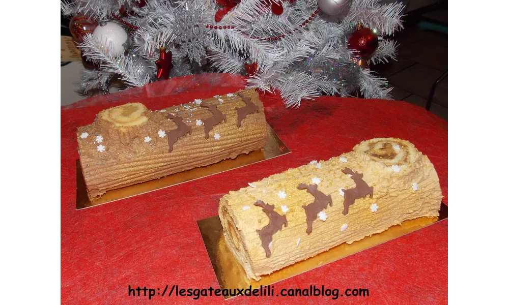 Deux bûches de Noël