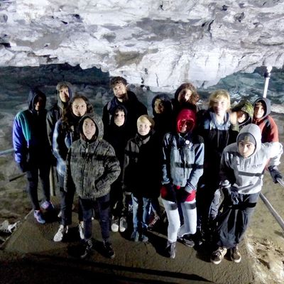 Dans les grottes de glace de Kungur...