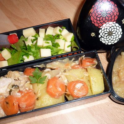 Bento 143: mignon de dinde au cidre