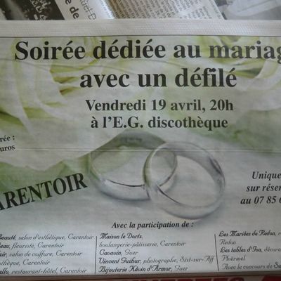 Soirée Salon dédiée au Mariage à Carentoir