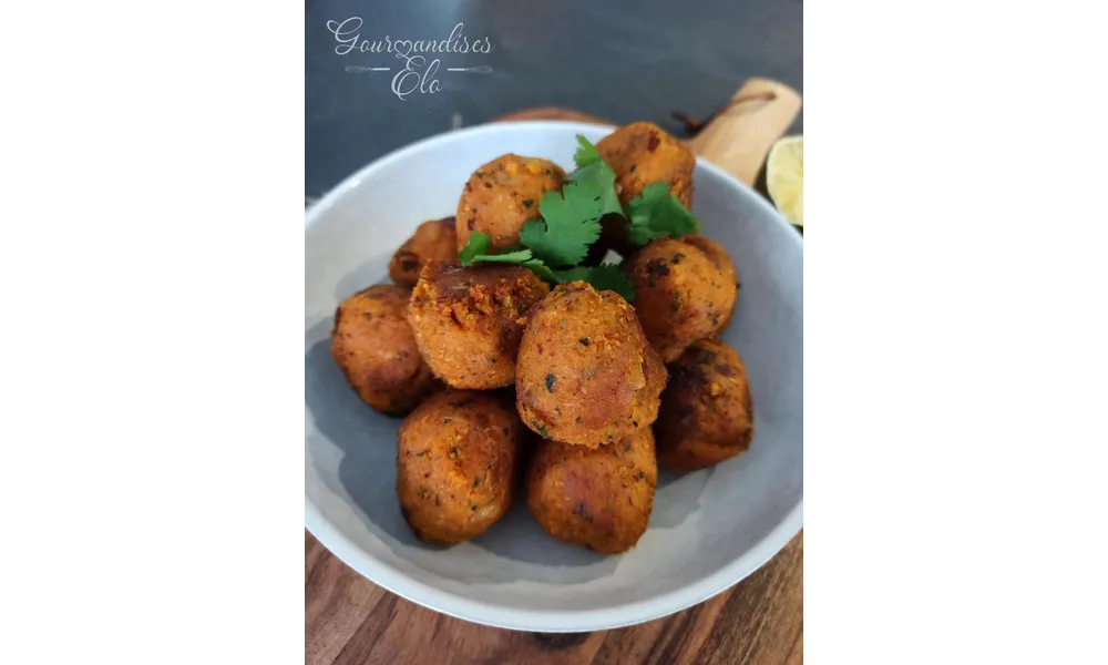 Boulettes de lentilles corail