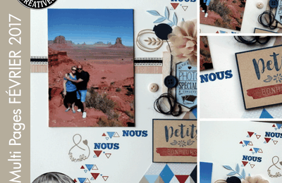 Kit Atelier Multi Pages de Février 2017 par Scrapucine
