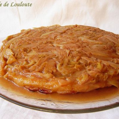 Tatin d'endives au chèvre