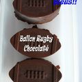 Ballon Rugby... chocolaté