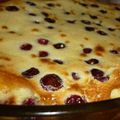  LE CLAFOUTIS AMANDINE AUX CERISES