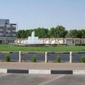 Rond-point à Abu Dhabi (Emirats Arabes Unis)