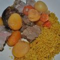 Tajine d'agneau aux abricots secs et aux figues 