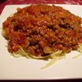 Spaghettis bolognaise