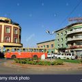 Rond-point à Addis Abeba (Ethiopie)