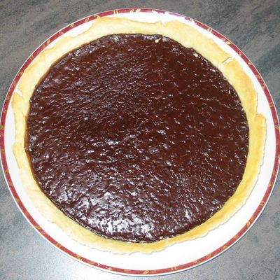 Tarte au chocolat Valrhona