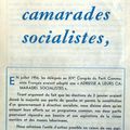 Document : le PCF et l’Algérie en 1956 et 1958