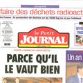 Article du Petit Journal du Jeudi 2 Avril