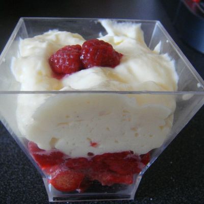 Tiramisu aux framboises