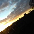 le soleil se couche sur la Lorraine