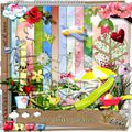 mon dernier kit " in the child's gardens  " 