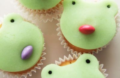 Cupcakes Grenouilles