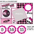 THEME "MONSTER HIGH"