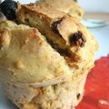 Scones aux raisins et au caramel