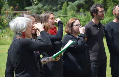 Instantanés de chorales au parc Saint-Cyr à Rennes le 16 juin 2019 (1)