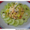 SAUMON EN SALADE POUR GOURMET et DES CHOSES A VOUS DIRE ...