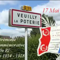 1918 - 2018 : Veuilly la Poterie, video de la journée du 17 juin 2018