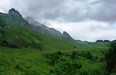 Le col d'Orgeval-1763m-Massif des Bauges