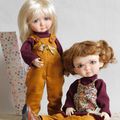 Pêle-mêle d'automne pour petites BJD de 28 cm