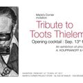 l'expo "Tribute to Toots Thielemans" Bruxelles