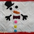 motif "bonhomme de neige " gratuit à télécharger