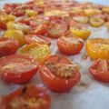 ...Moon blush tomatoes/tomates confites... (Nigella Lawson)