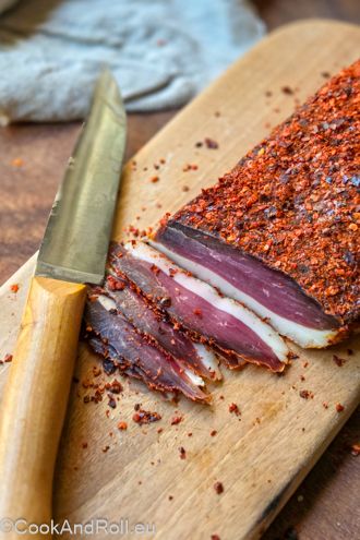 Magret de canard séché au piment Niora