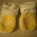 Chaussons naissance neufs