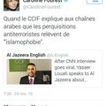 Caroline Fourest tronque les propos de Yasser Louati (CCIF)