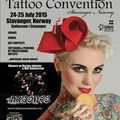 12 international Tattoo Convention Stavanger  22 - 23 Juillet 2016