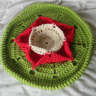 corbeille fleur au crochet en coton5