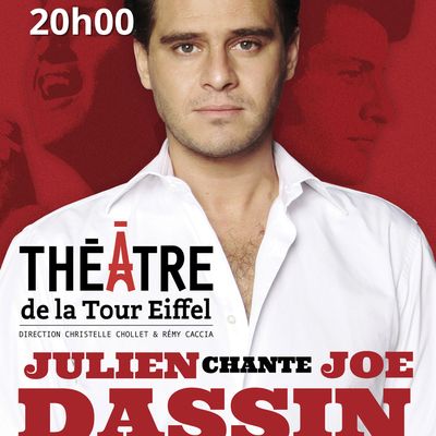 Julien Dassin en concert Jo Dassin Story au Théâtre de la Tour Eiffel