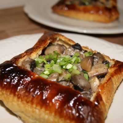 Croustillant aux champignons