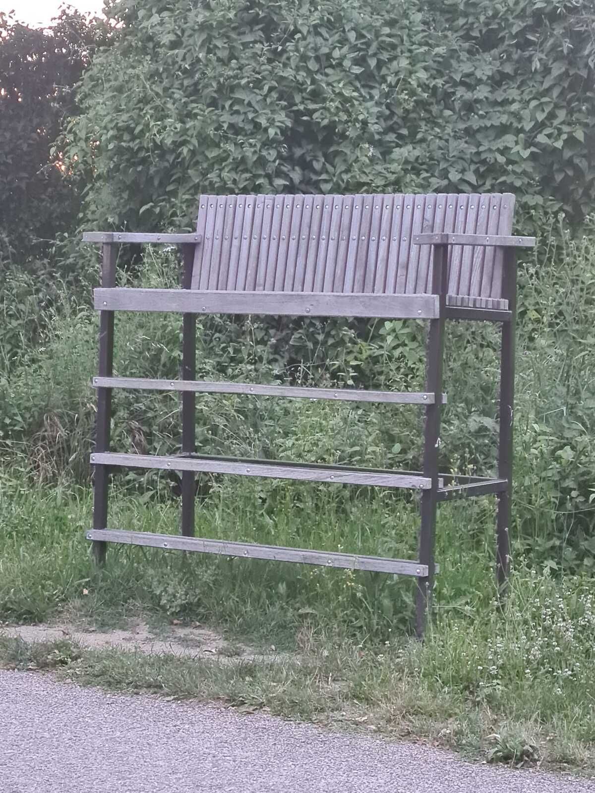 Banc sur-élevé ( Ile Charlemagne à Orléans)