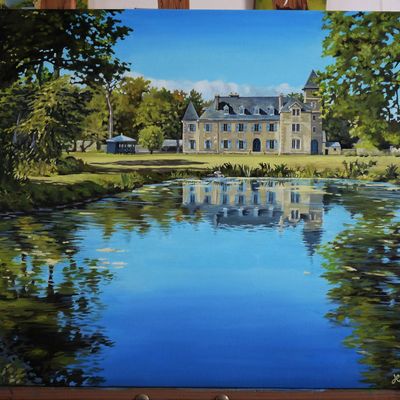 Pendant cette année 2023 ,j'ai peint plusieurs