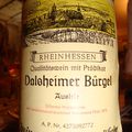 weingut schales dalsheim auslese rheinhessen 1971