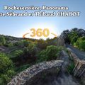 Rocheservière, Panorama 360 Butte Sébrand et Thibaud CHABOT (Fortifications du château)