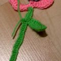 Fleur au crochet