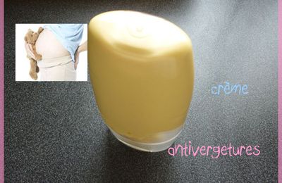 Crème anti-vergetures au lait d'avoine