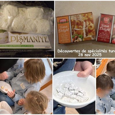 découvertes de spécialités turques!